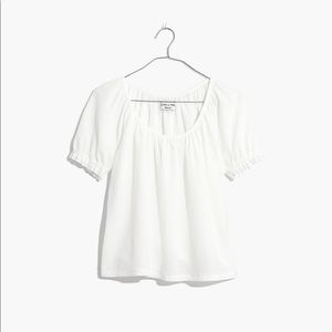 Madewell Texture & Thread Peasant Top (M)